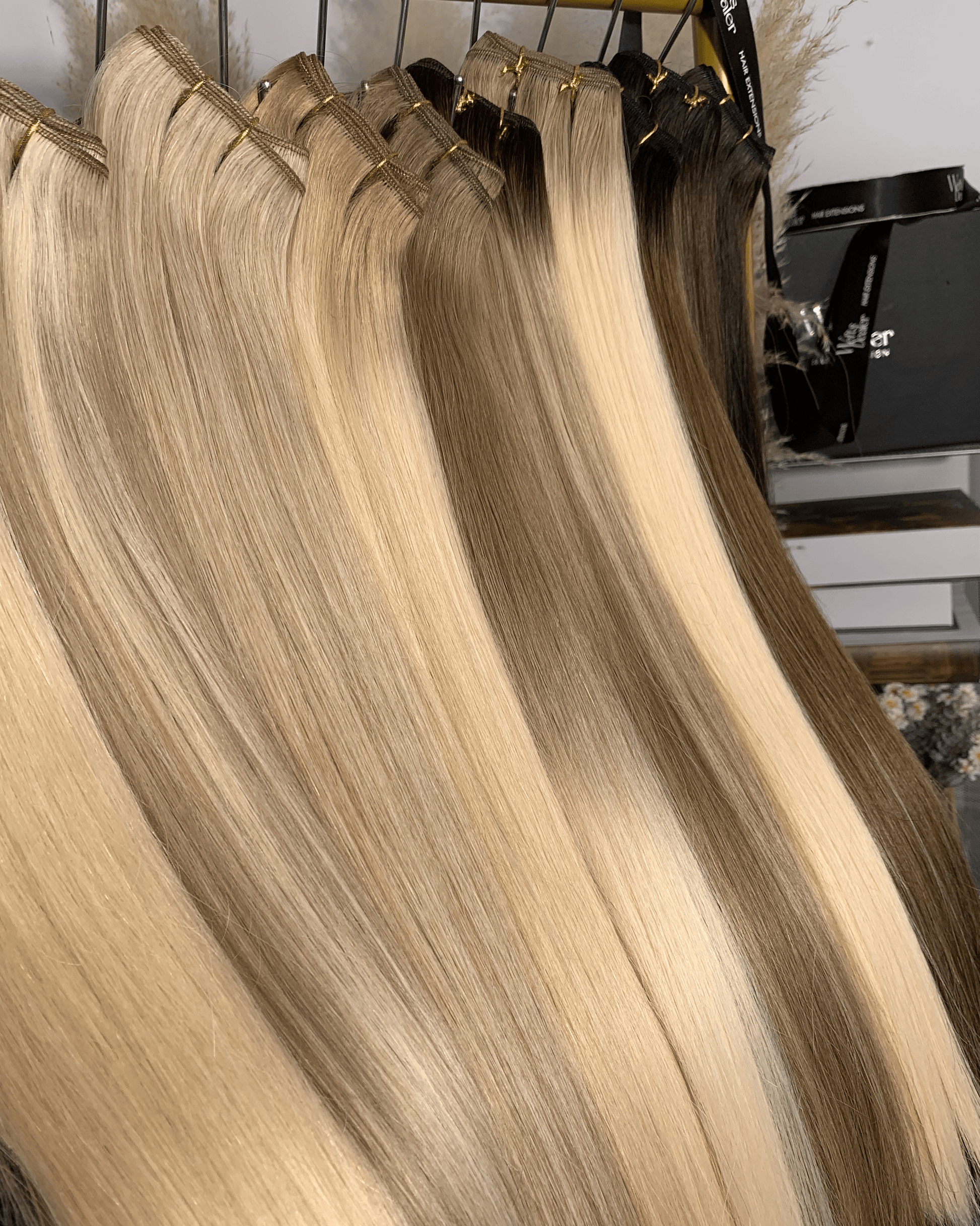 22"-28” Virgin Machine Wefts
