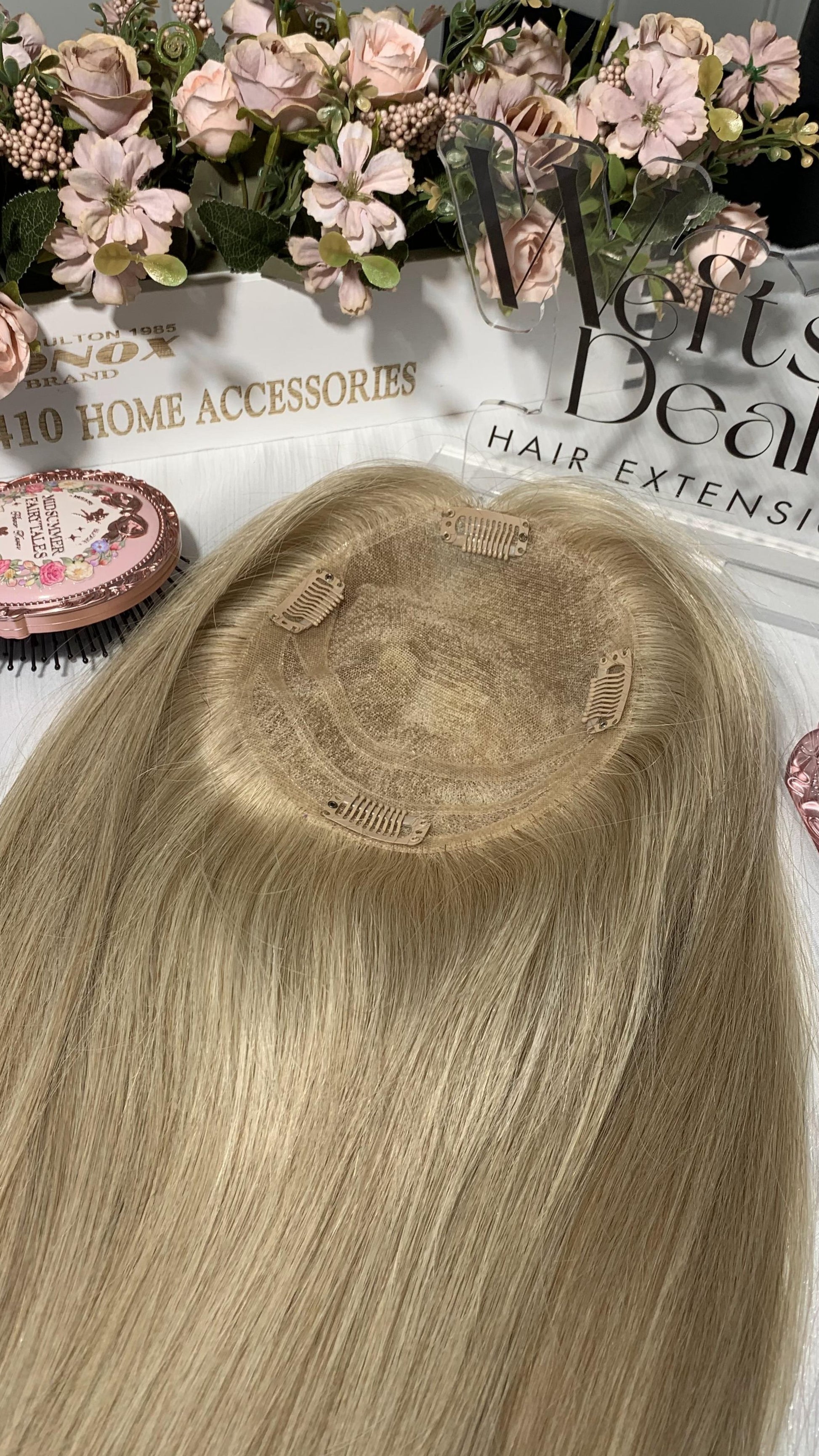 Virgin Hair 6*6.5" HD Base Topper-Elegant Balayage