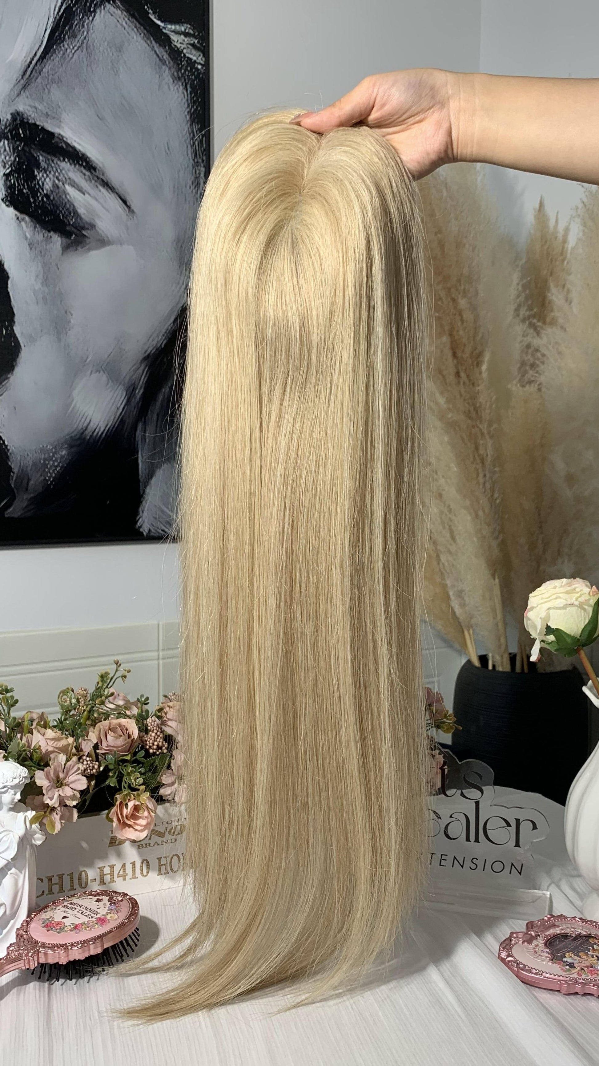 Virgin Hair 6*6.5" HD Base Topper-Elegant Balayage