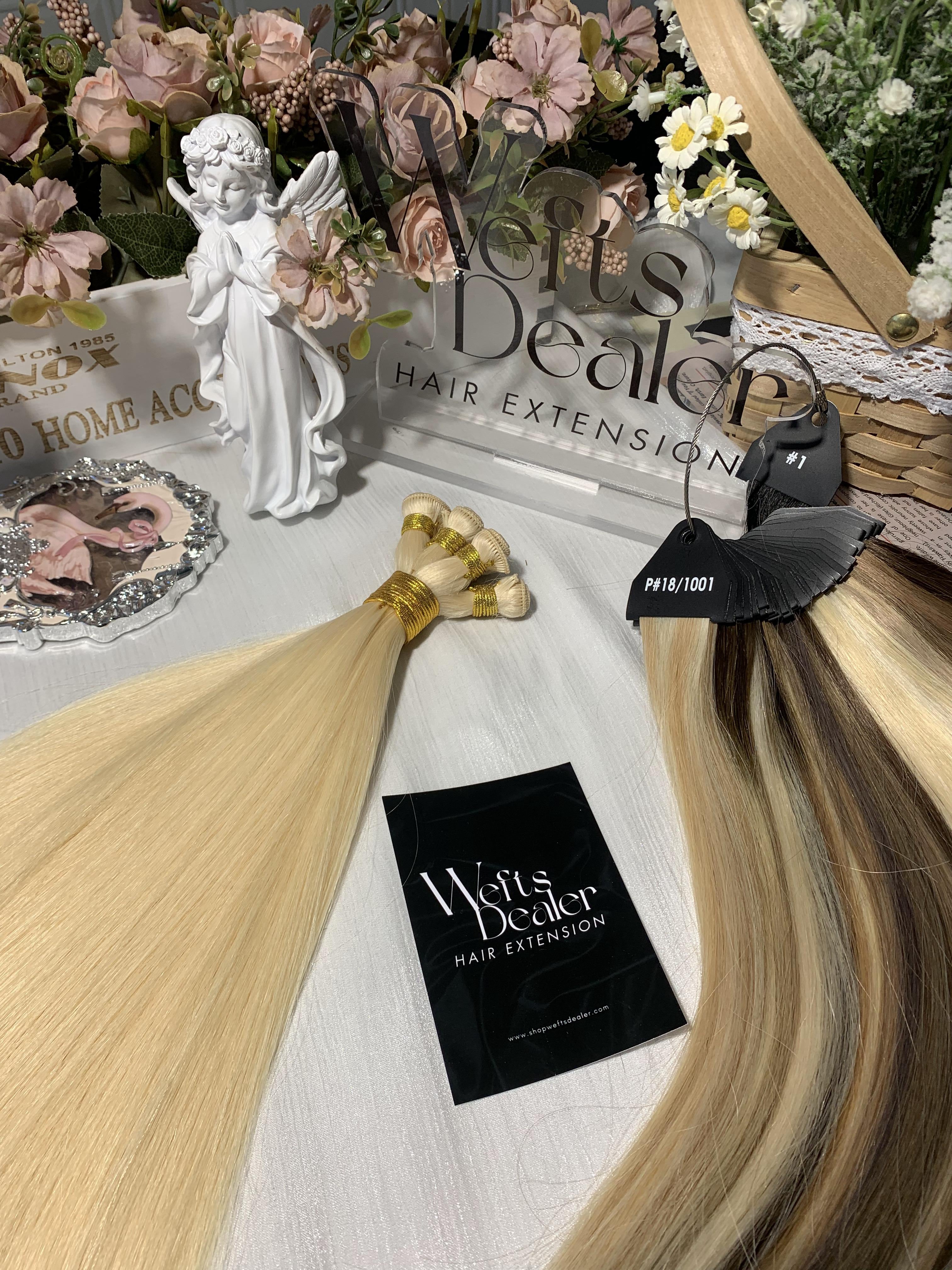 Collection of Color Ring & Wefts Sample Package in a gallery layout