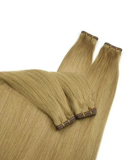 Collection of 14-Inch Flat Weft Extensions in a gallery layout