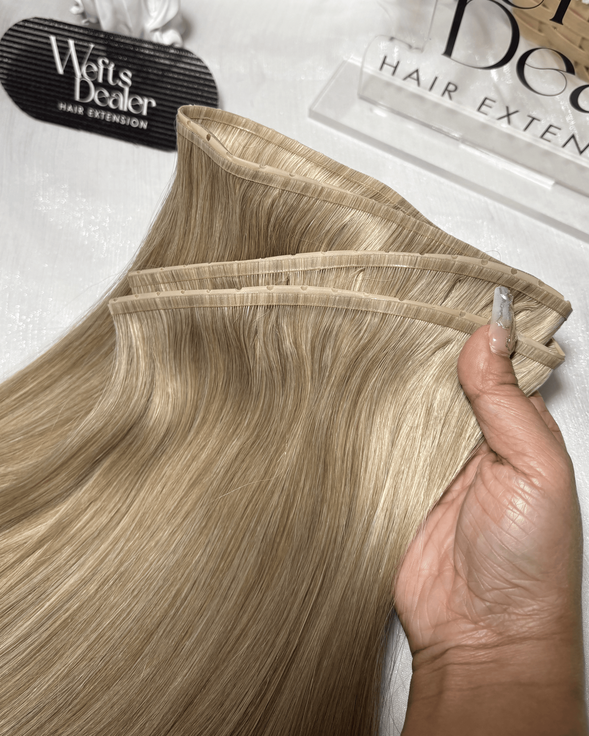 14"-20” Virgin Volume Genius Butterfly Weft Extensions