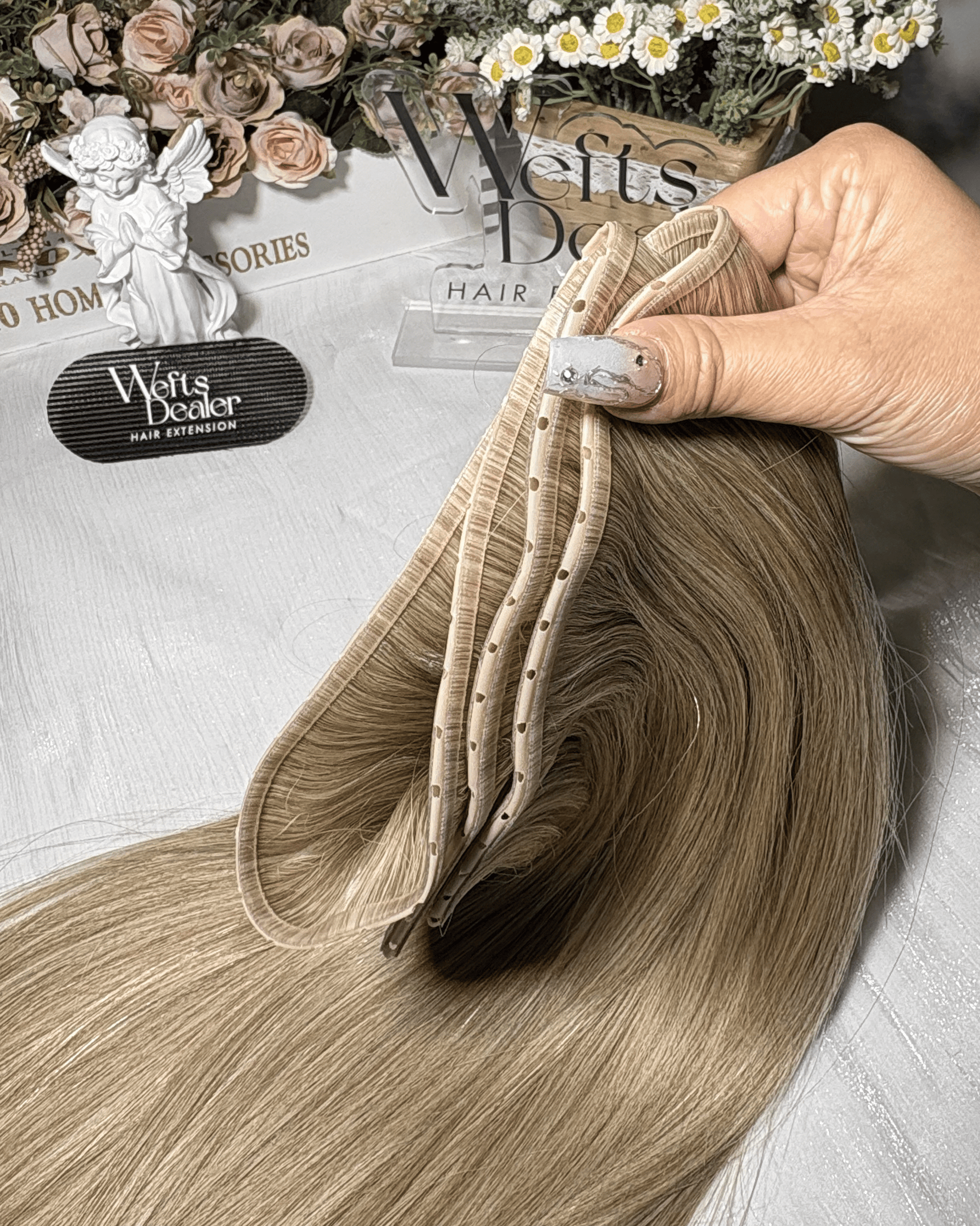 14"-20” Virgin Volume Genius Butterfly Weft Extensions