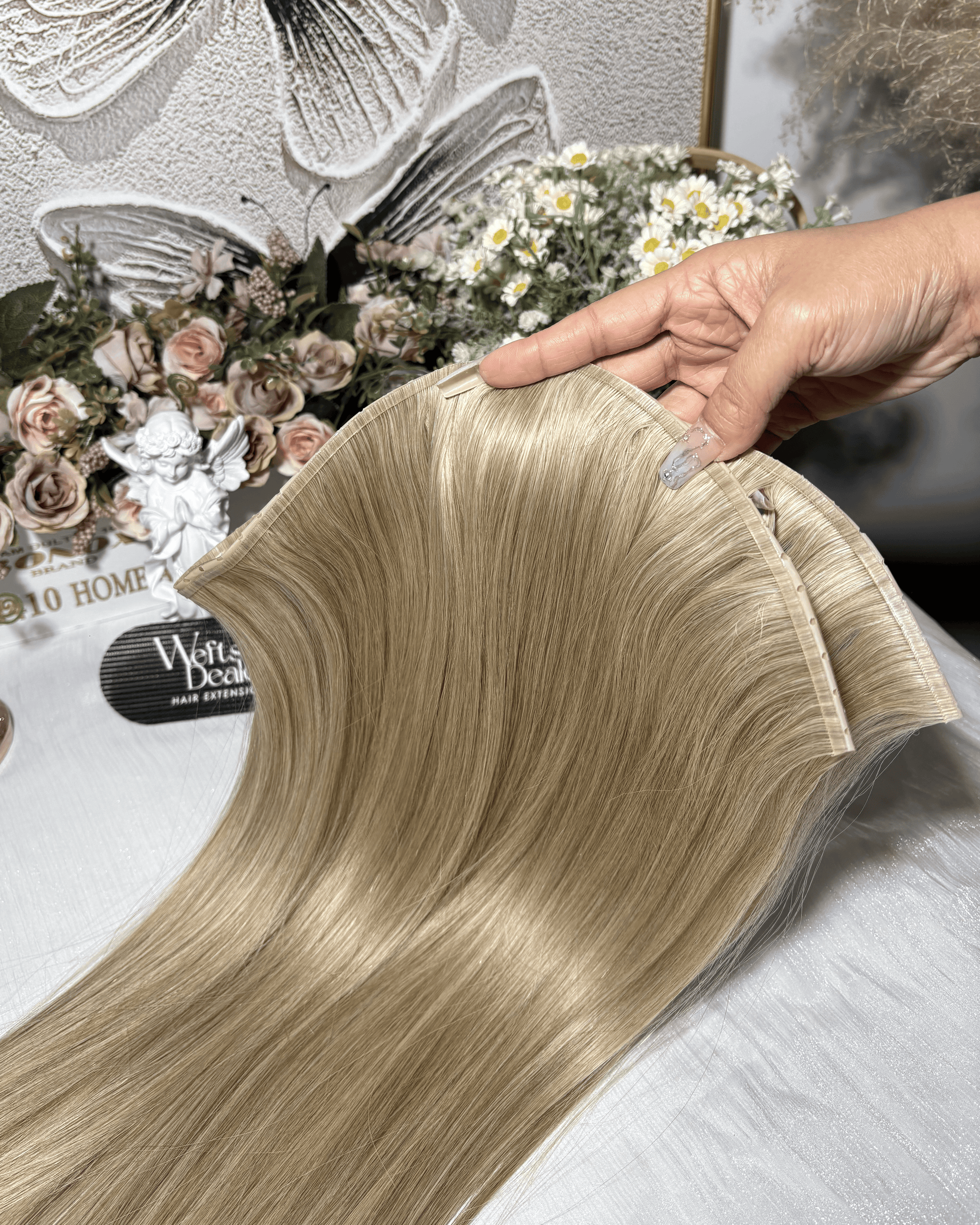 14"-20” Virgin Volume Genius Butterfly Weft Extensions