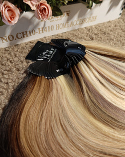 Collection of Color Ring & Wefts Sample Package in a gallery layout