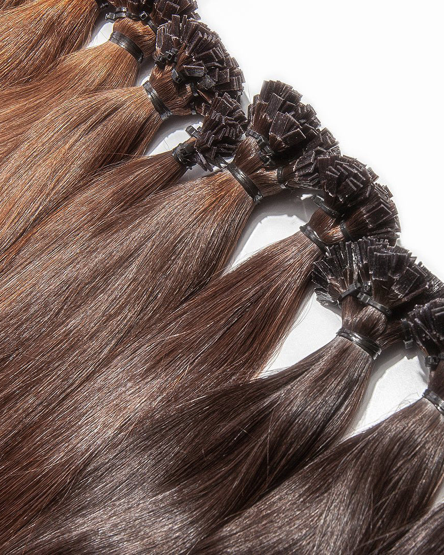 Virgin-Flat Tip Extensions(14"-16")