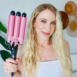 Collection of Weftsdealer 3 Barrel Jumbo Hair Waver 25mm in a gallery layout