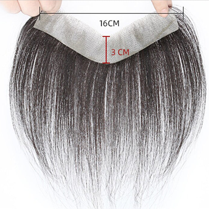 Super Thin Forehead Hair Replacement Toupee for Bald Women or Men