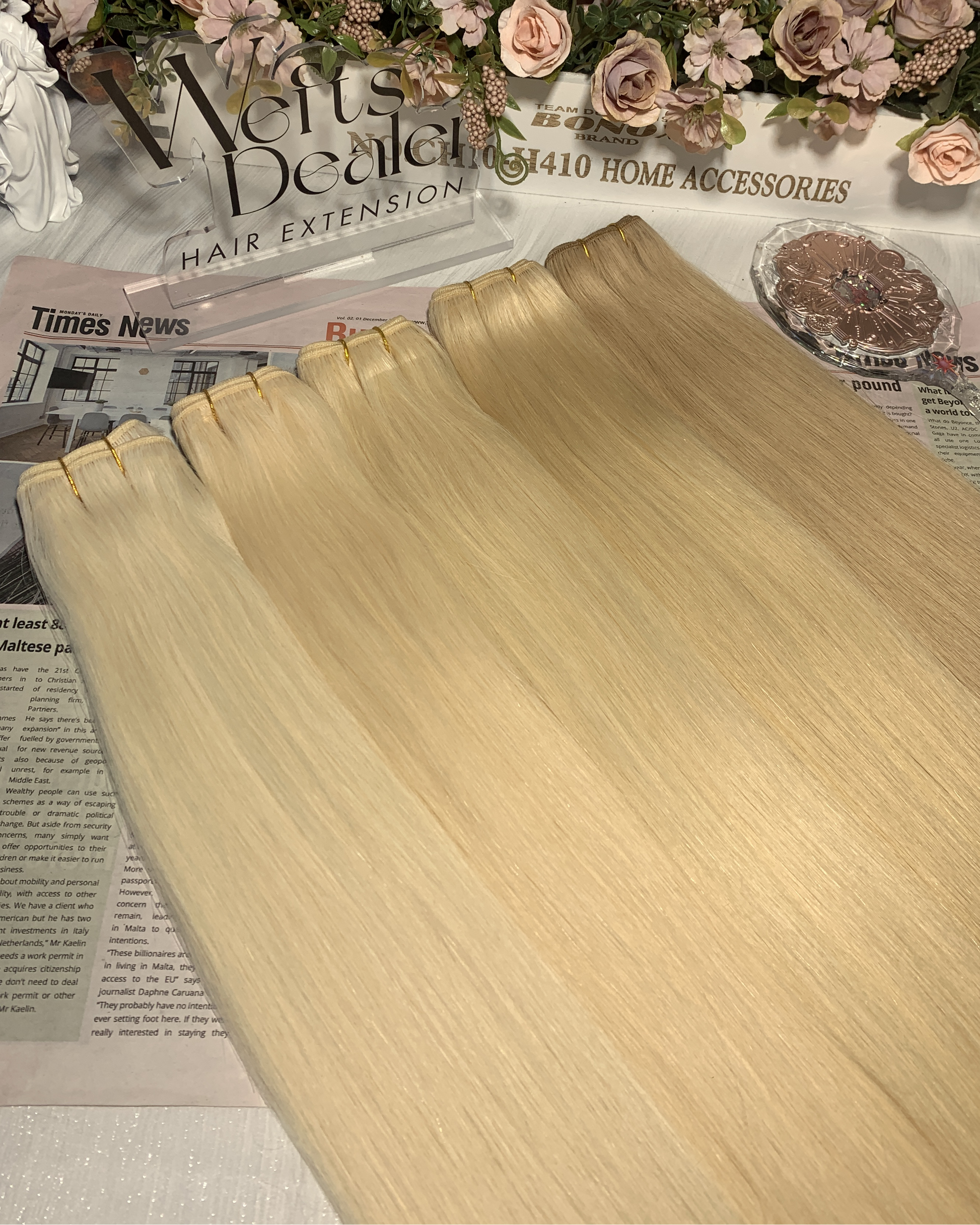 Machine Wefts Sample Package (Free shipping)